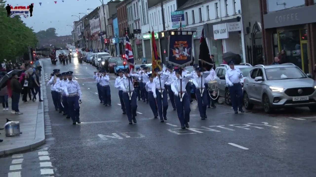 Blackskull Orange & Blue Flute Band @ Corbet Accordion Band 50th Anniversary Parade 2025