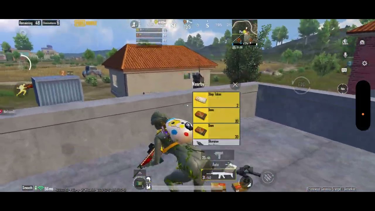 Rush On Pro Squad pubgm