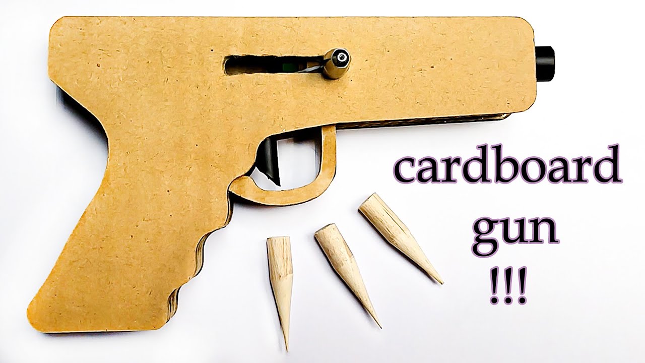 Cardboard Gun | DIY Cardboard Projects