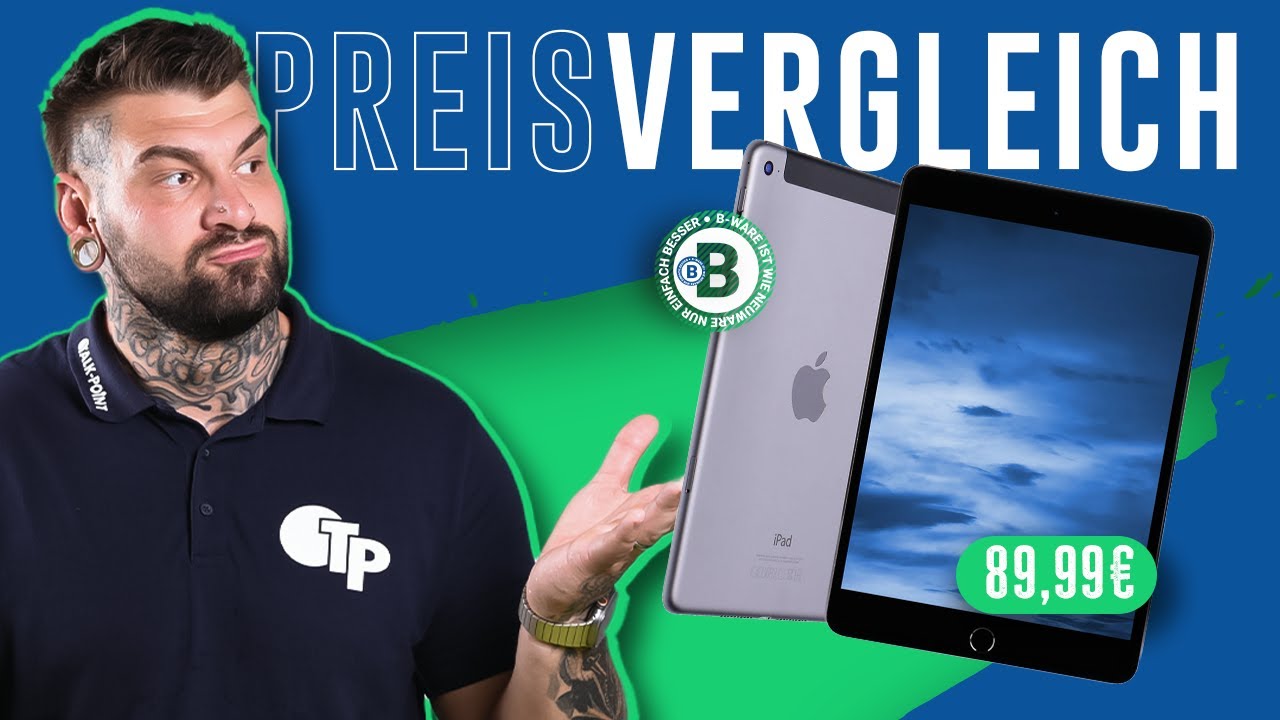 Apple iPad mini 4 WiFi + 4G 128GB Spacegrau 💚 💙 TP- Live Preisvergleich