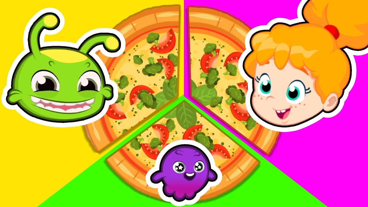¡Nuevo episodio! Groovy el Marciano aprende las fracciones compartiendo una pizza saludable