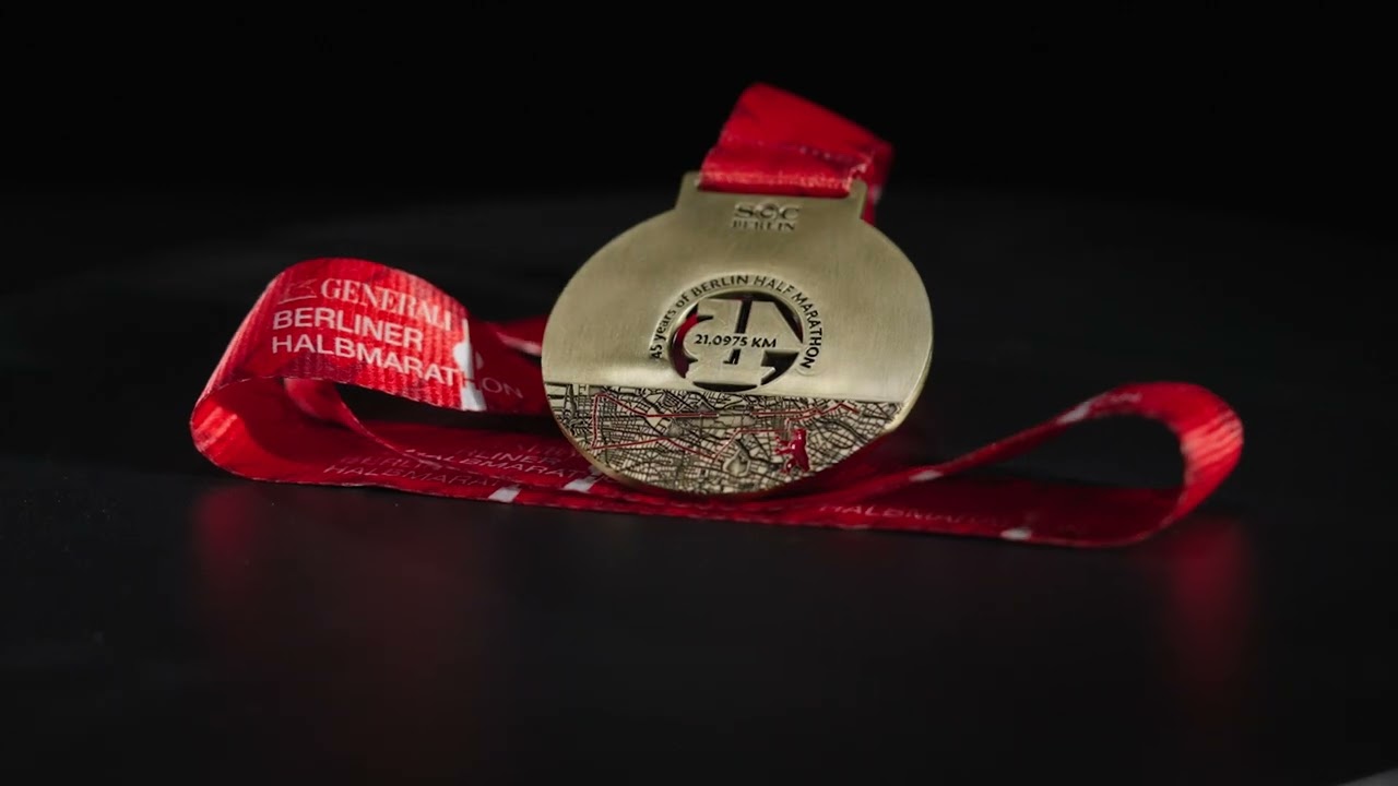 Medaille des GENERALI BERLINER HALBMARATHON 2026