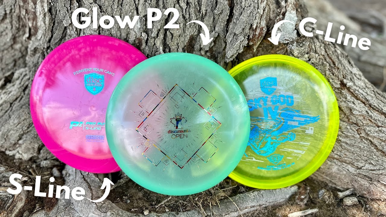 Discmania P2 Review //Glow P2 v. S-line P2 v. Sky God 4 // Does it matter which one you throw?