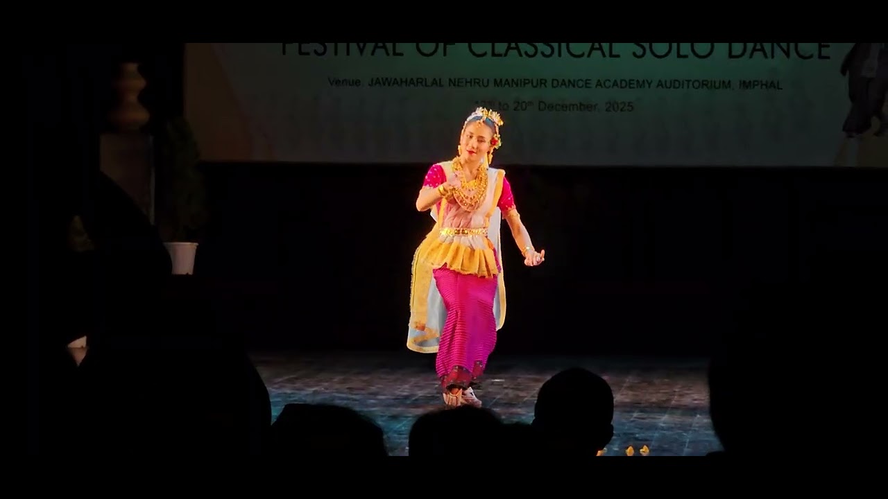 Nancy Telem DDMRU is performing a Classical Solo Dance Festival (Mangala Charan and Kokilpriya Taal)