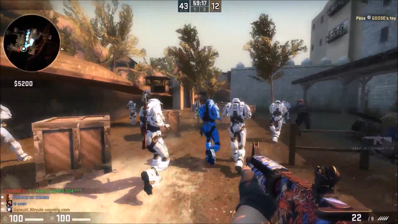 CSGO - Zombie Escape Mod - ze_Indiana_jones_v4a_004_p4 - GFL
