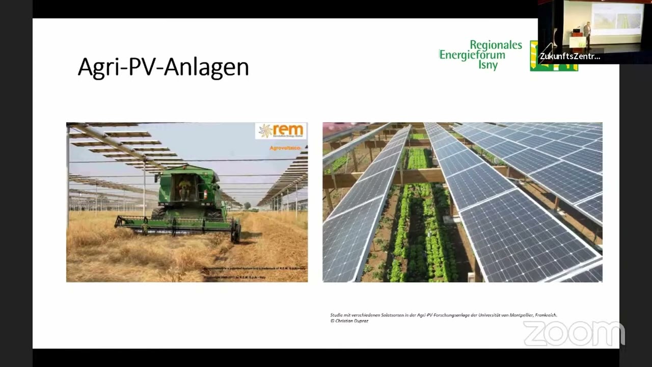 Vom Landwirt zum Energiewirt - Freiflächen- / Agri-PV - Dr. Guntram Fischer - 12. Energiegipfel Isny