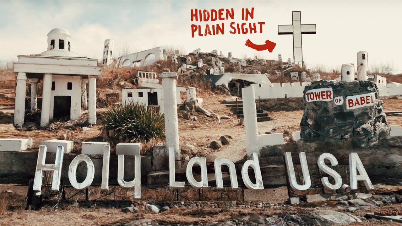 Investigating the Holy Land HIDDEN In Connecticut?? Holy Land USA Theme Park