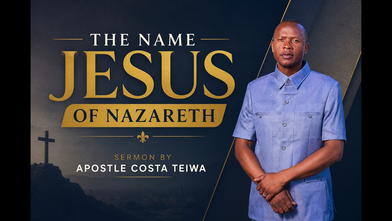 Apostle C. Teiwa -The name Jesus of Nazareth