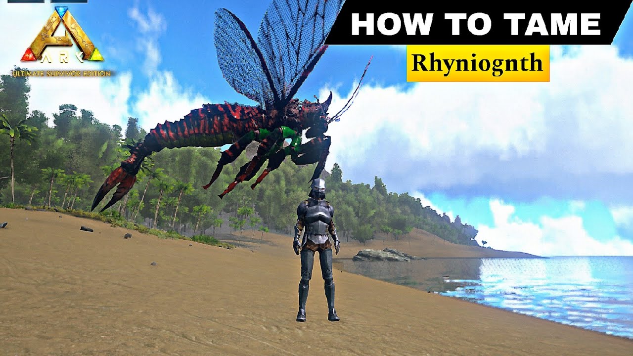 How To Tame  Rhyniognatha  | Ark ultimate mobile edition