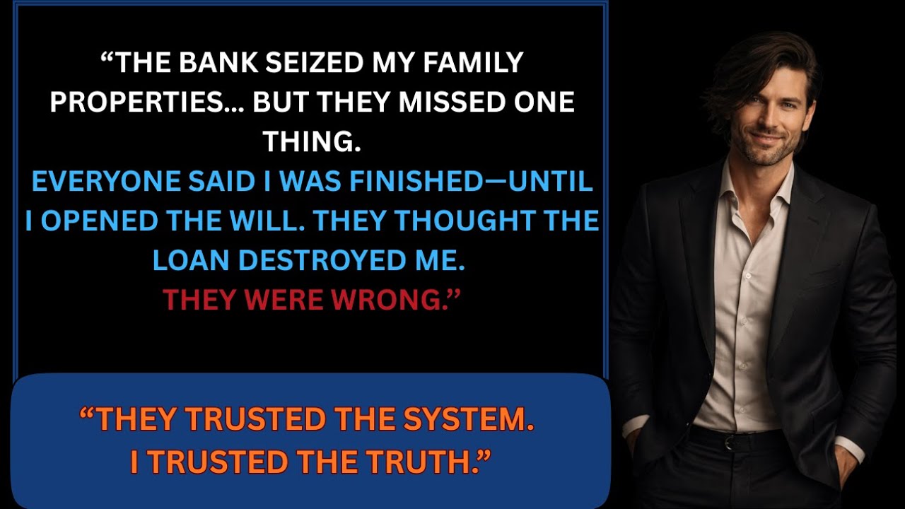 The Bank Seized the Properties Due to Loan But the Will Saved Me -#revenge#revengestory#audiostory