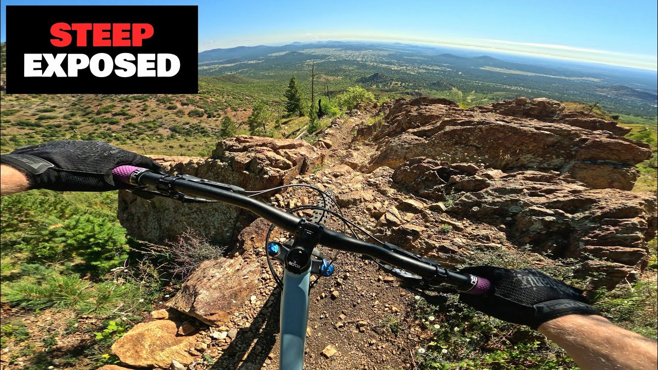 Steep, Exposed, Kitty Litter | Heart + Other Trails | Mountain Biking Flagstaff Arizona