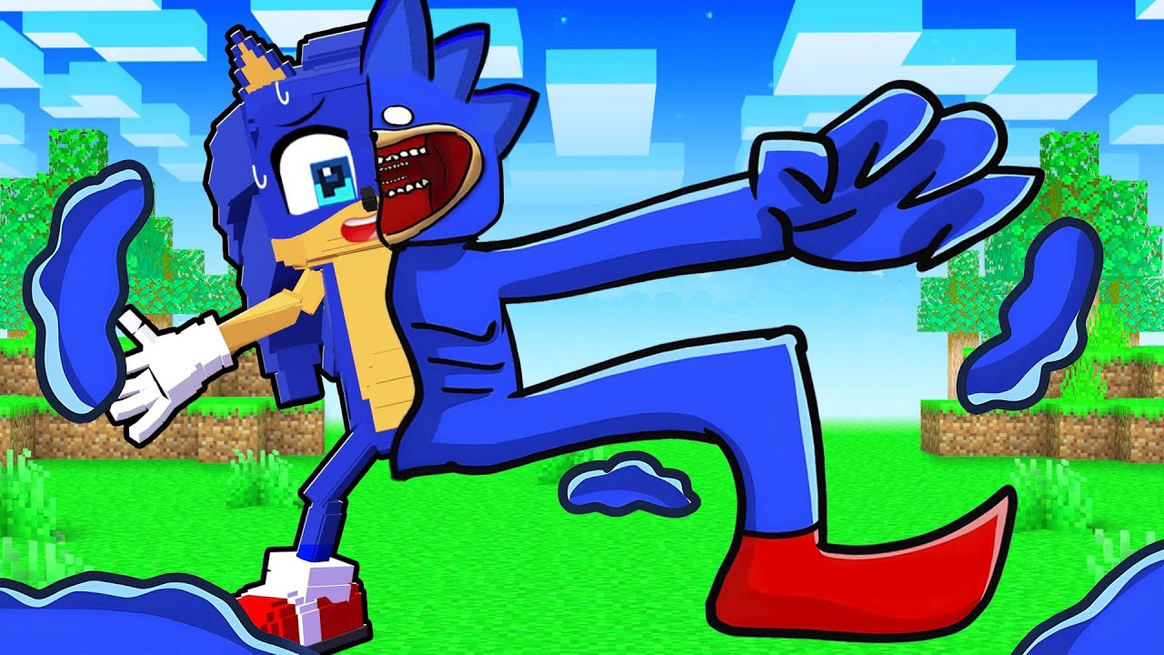 Surviving a SHIN SONIC Infection in Minecraft!!