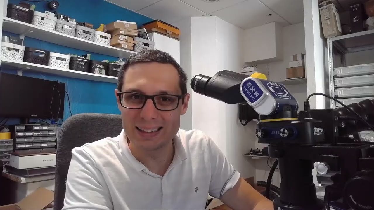 Test du Microscope Mechanic Smart Eye :)