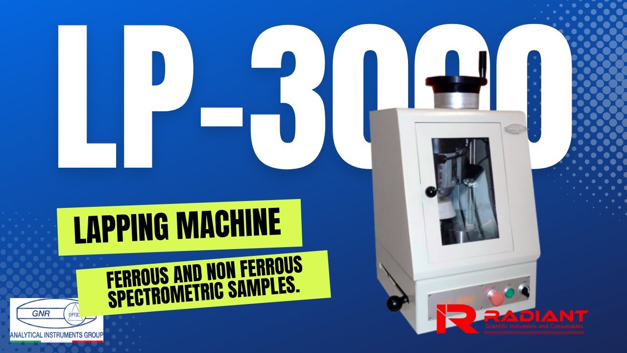 Lapping Machine for  Ferrous and Non Ferrous spectrometric samples