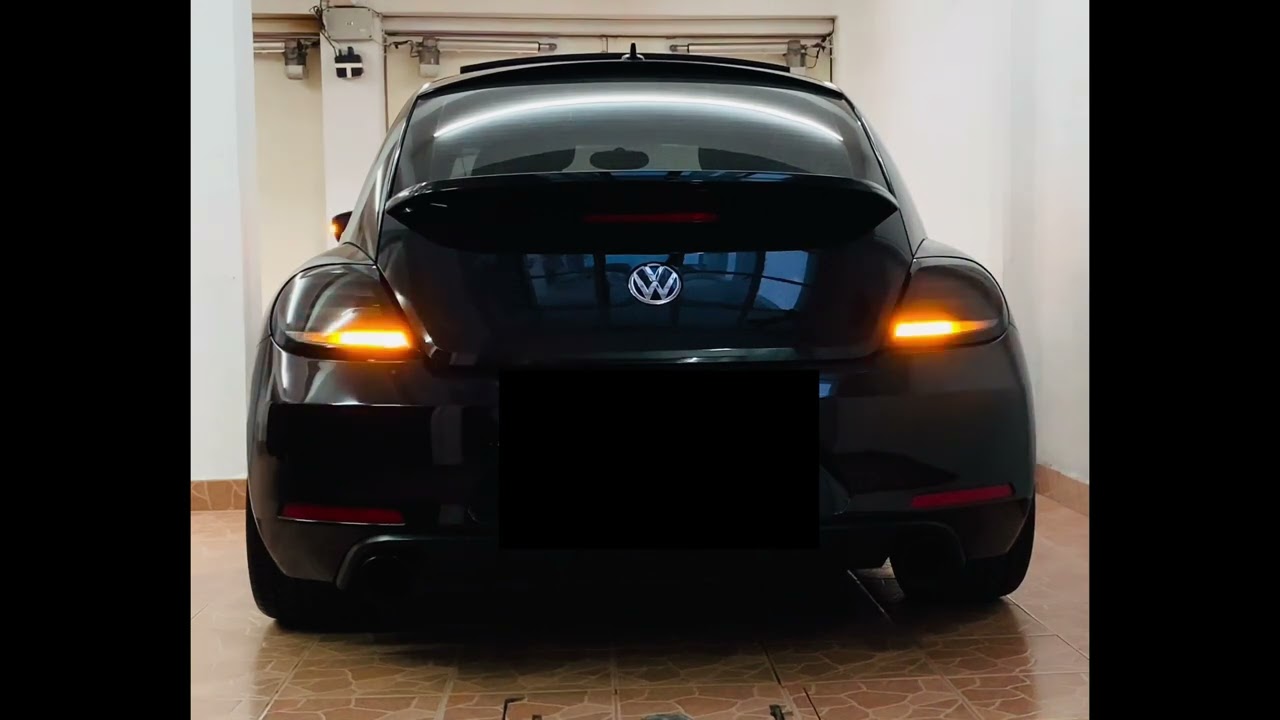 VW Beetle secuential tail lights!