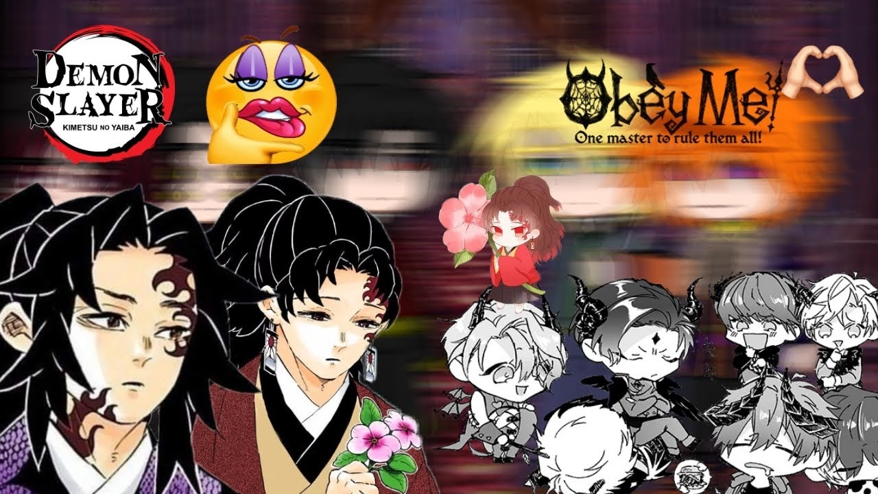 || yoriichi and kokushibo meet the demon brothers? || gacha club|| obey me&ds || season 2 last part|