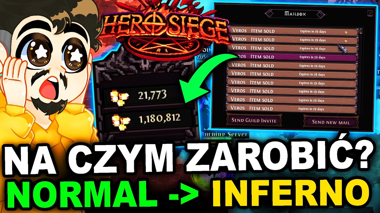 Tymi itemami ZAROBISZ DUŻO w Hero Siege - Poradnik CO SPRZEDAWAĆ