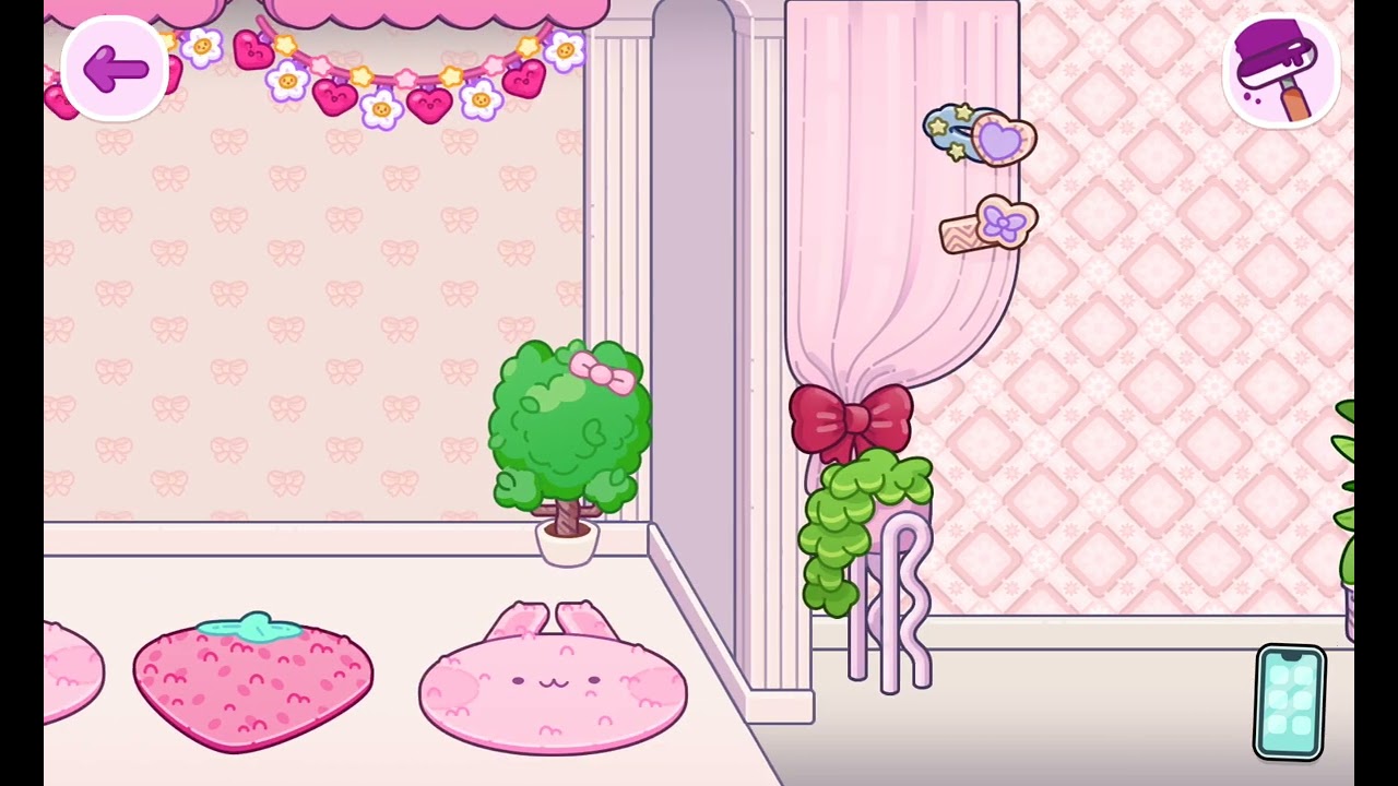 Pink hair salon 🍥💮🌸🌷:3