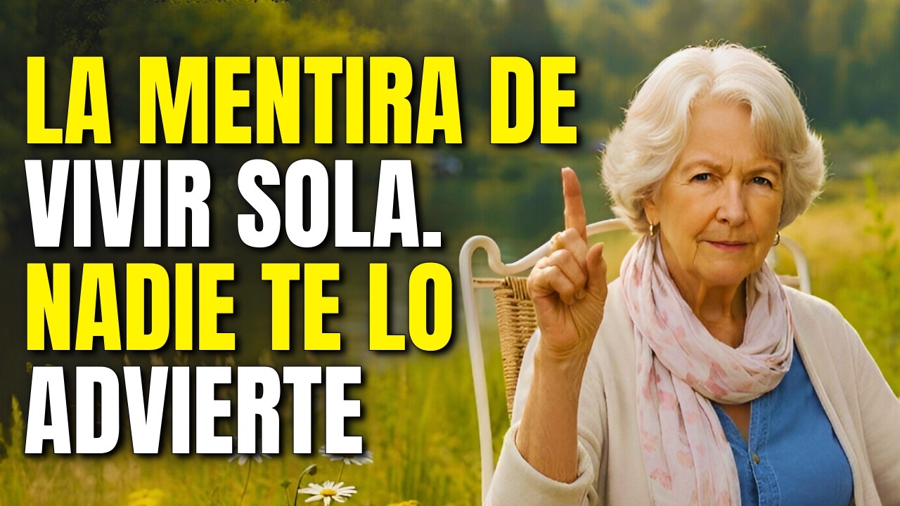 Nadie Te Cuenta ESTO Sobre Vivir en Sola en la Vejez. 3 CLAVES ESENCIALES de una mujer de 85 años