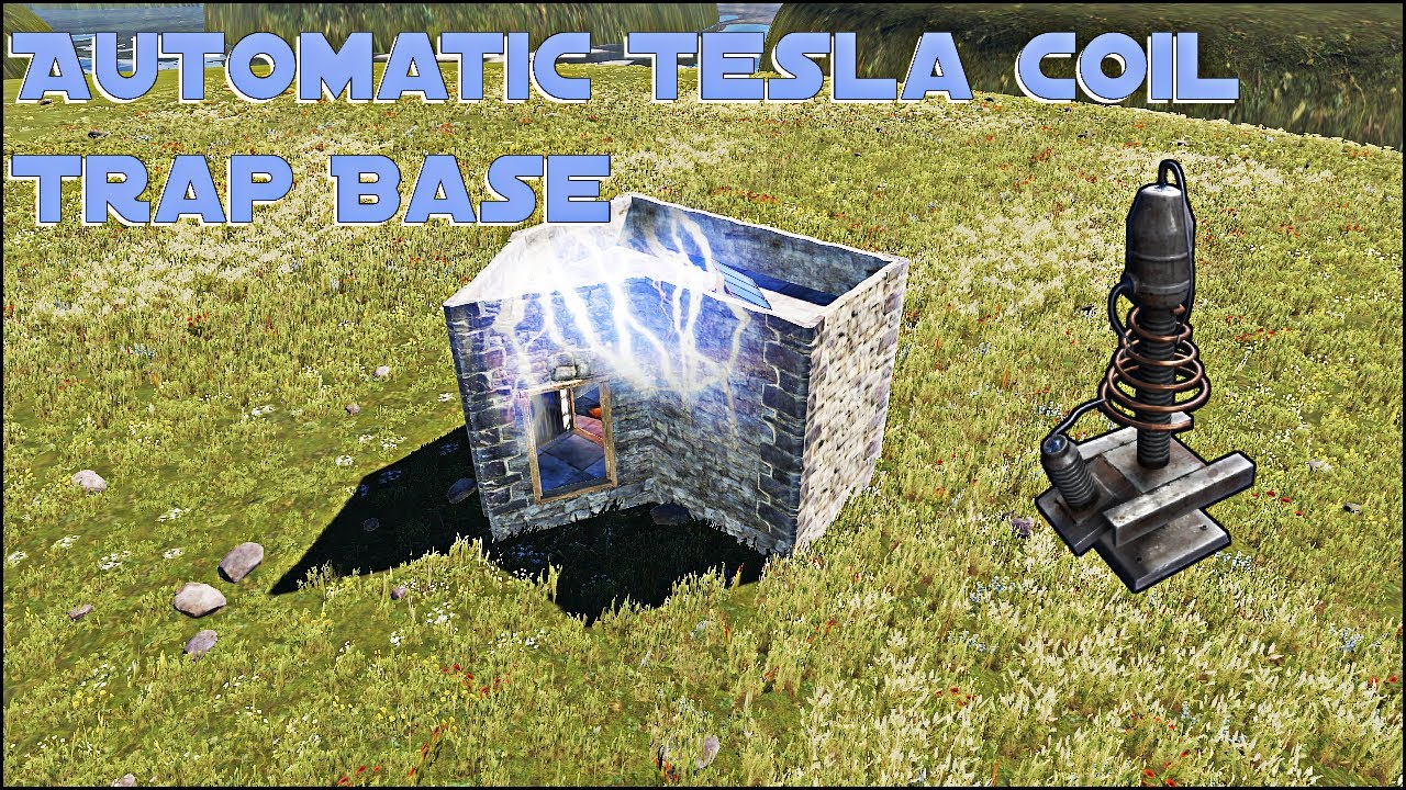 How to make an Automatic TESLA COIL / DOOR Trap - No Visible Power Source