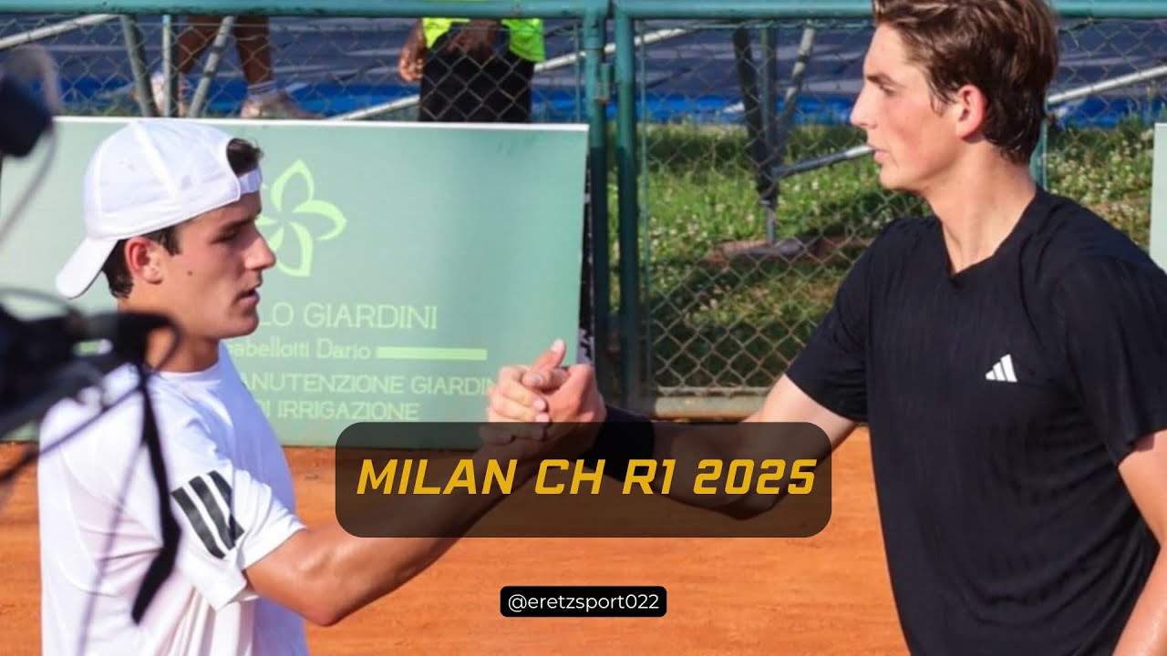 Milan Challenger 2025 R1: Andres Santamarta Roig [Q] vs. Jacopo Vasami [WC] Highlights