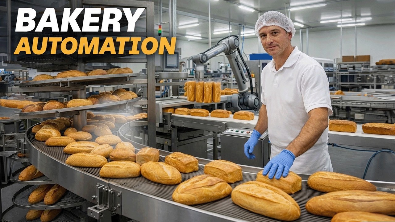 The Insane Bread Factory Making 65 Loaves Per Minute