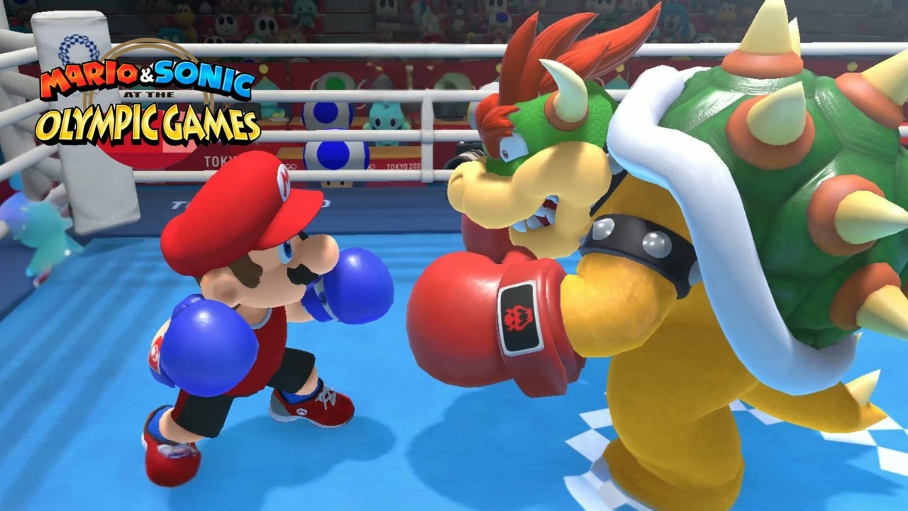 Boxing (Hard) Gameplay Mario & Sonic At The Olympic Games Tokyo 2020 Mario Wario Amy Bowser Jr