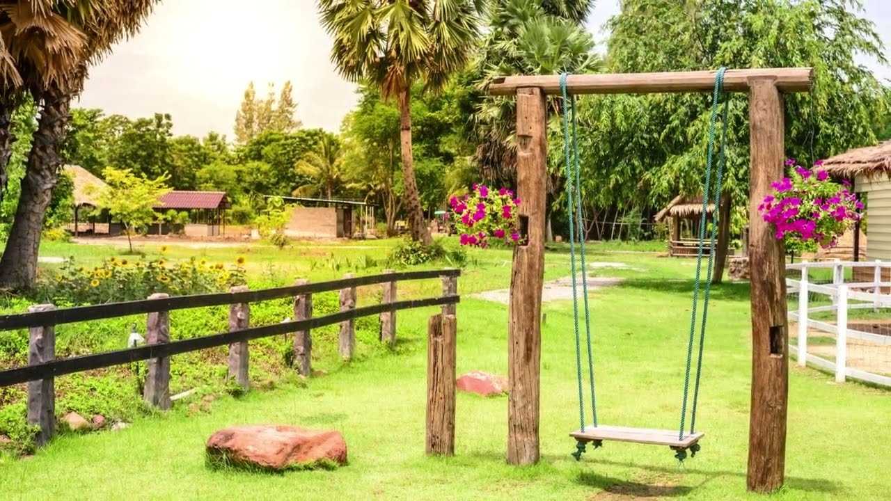 TOP 50 ideias de Balanços de Madeira para Jardim