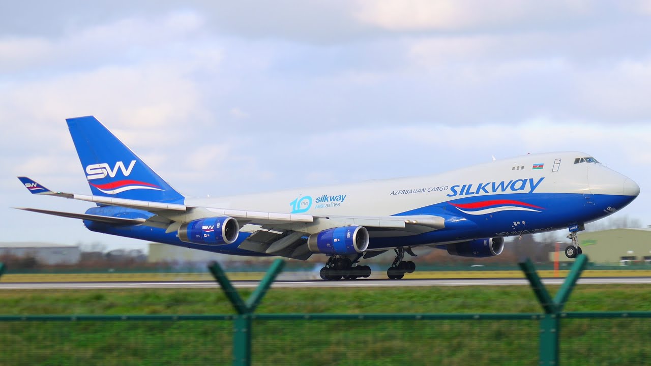 RARE! | Silk Way 747 Arrival and Departure at Dublin Airport | 27th December 2025
