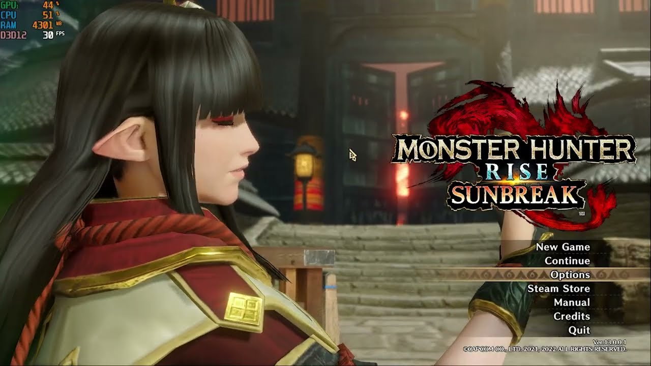 Monster Hunter Rise on GTX 850m in 2024