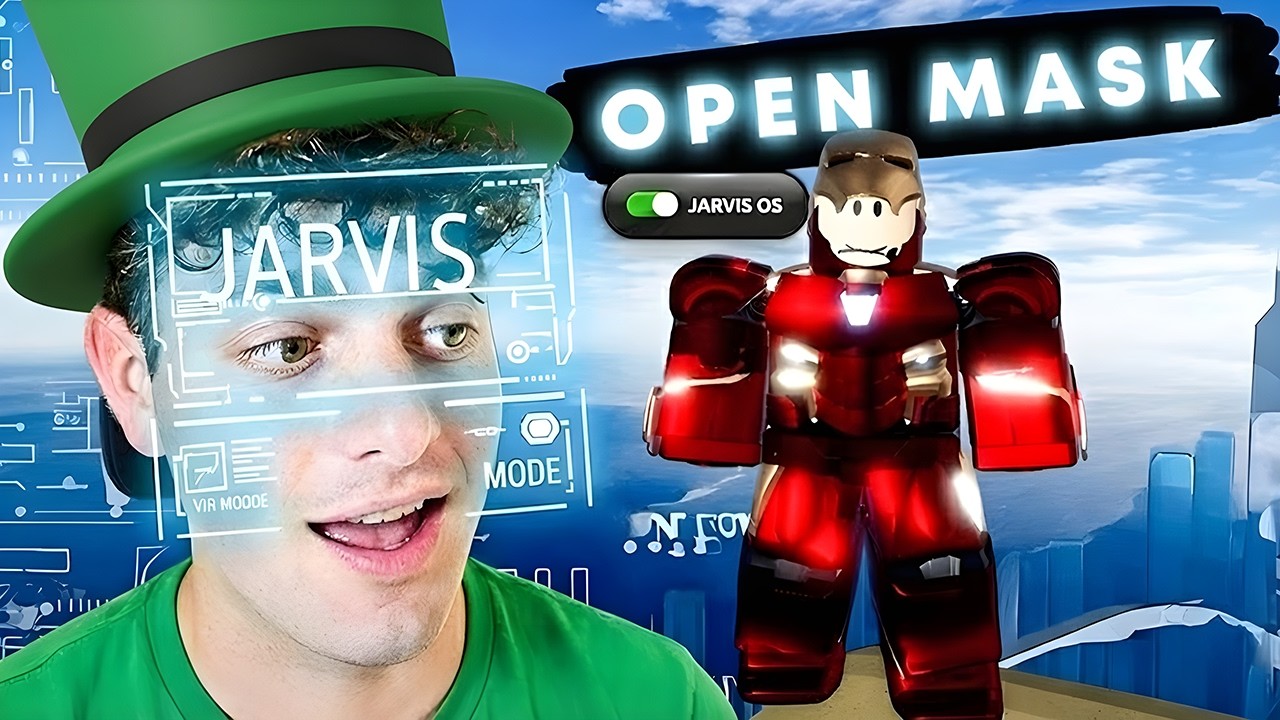 Этот костюм Железного человека слушает ваш ГОЛОС в Roblox.