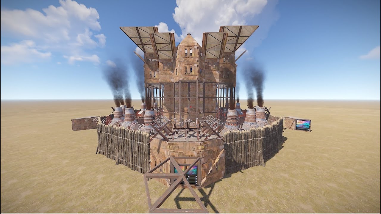 RUST 4-6 MAN Open Core Innerpeaks 4x4 Base Tutorial