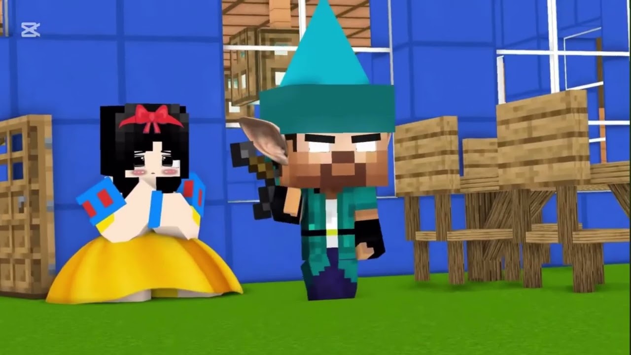 Sadako and Dwarf Herobrine Brothers (Snow White) Part 2