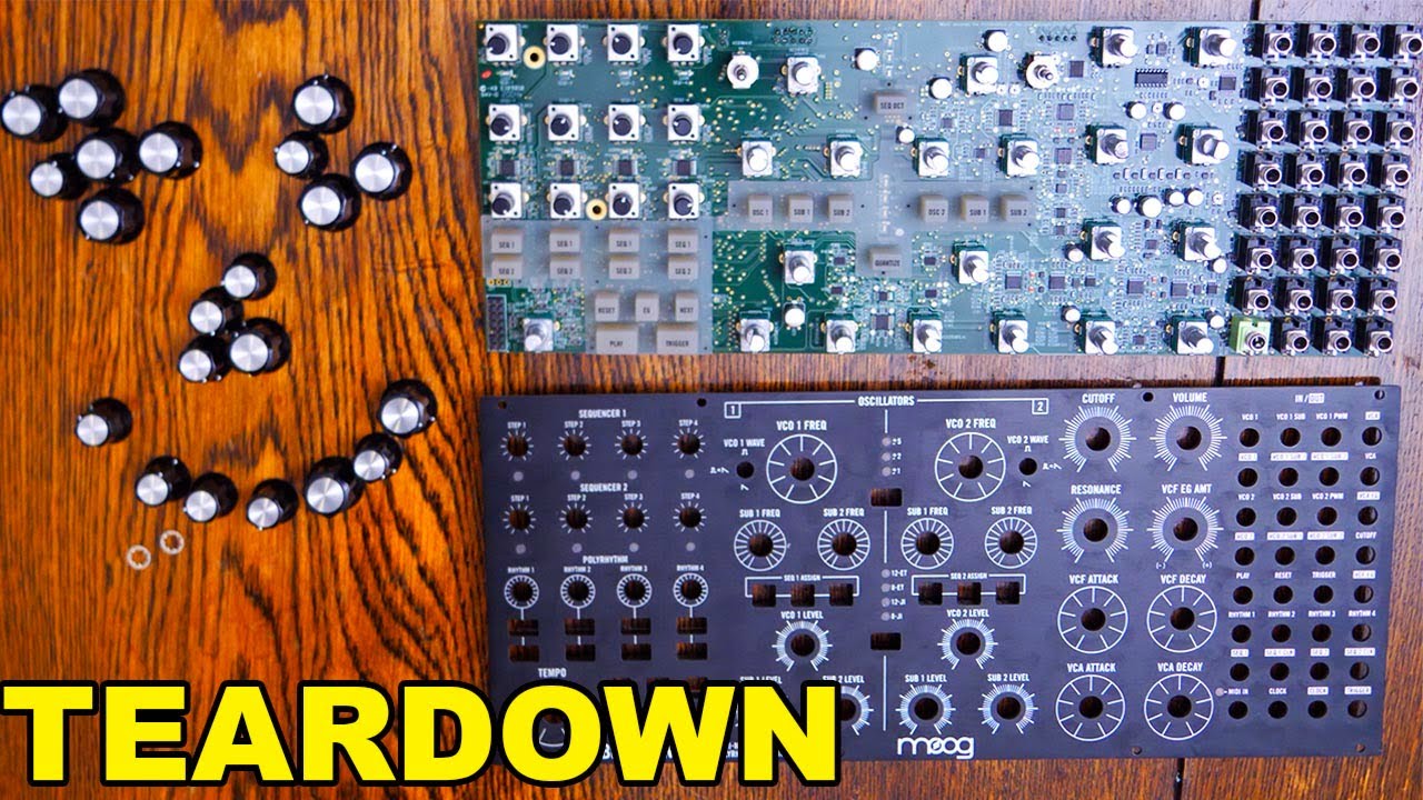 MOOG SUBHARMONICON - Inside and out, Playing It and Tearing It Down
