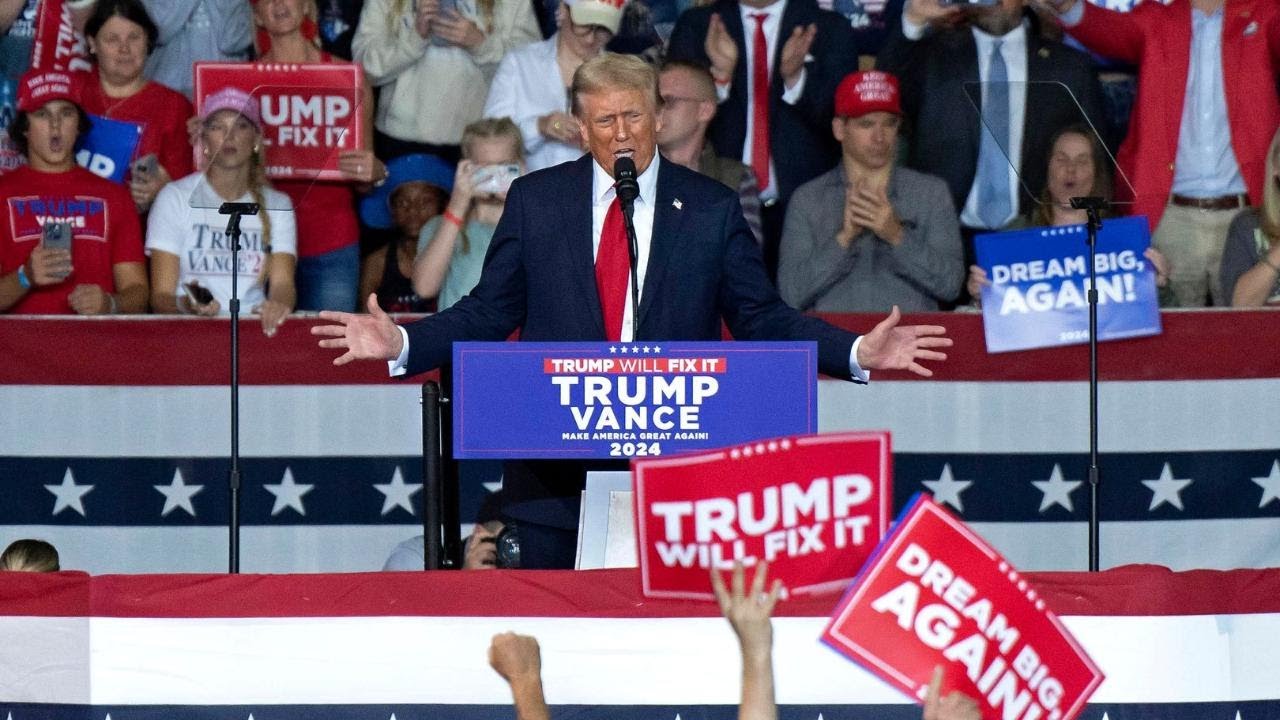 Trump campaigns in Pittsburgh