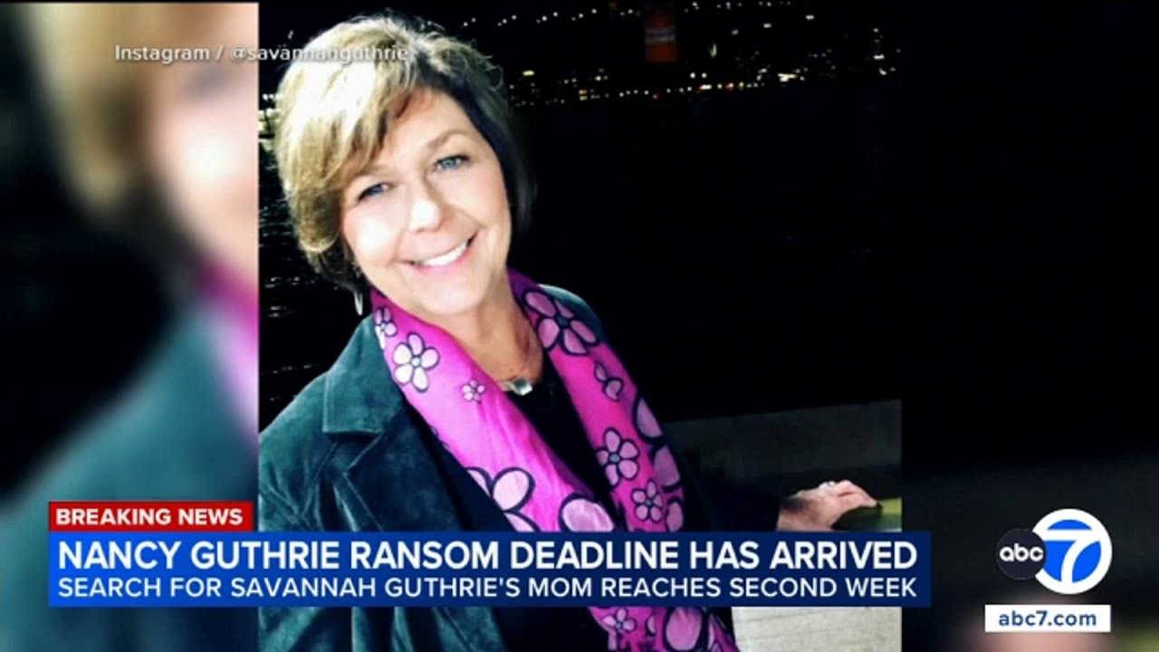 Nancy Guthrie update: Deadline from initial ransom note has arrived