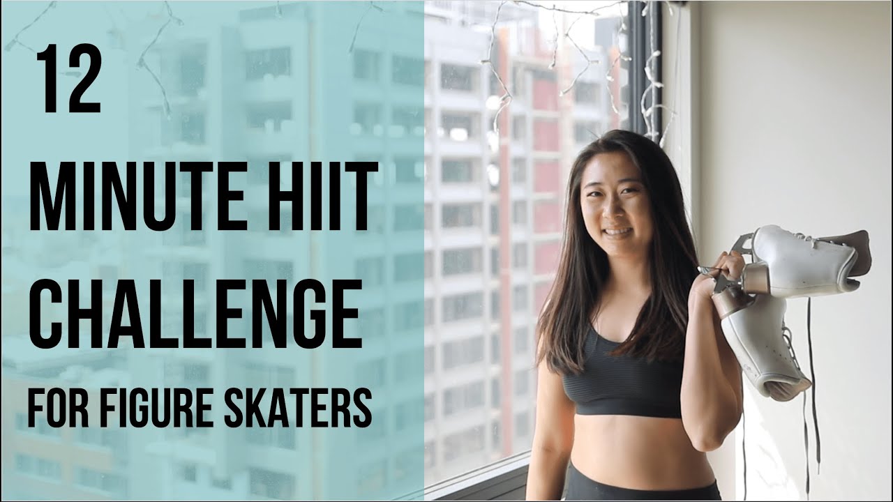 12-минутный HIIT-челлендж для всего тела для фигуристов и всех желающих!