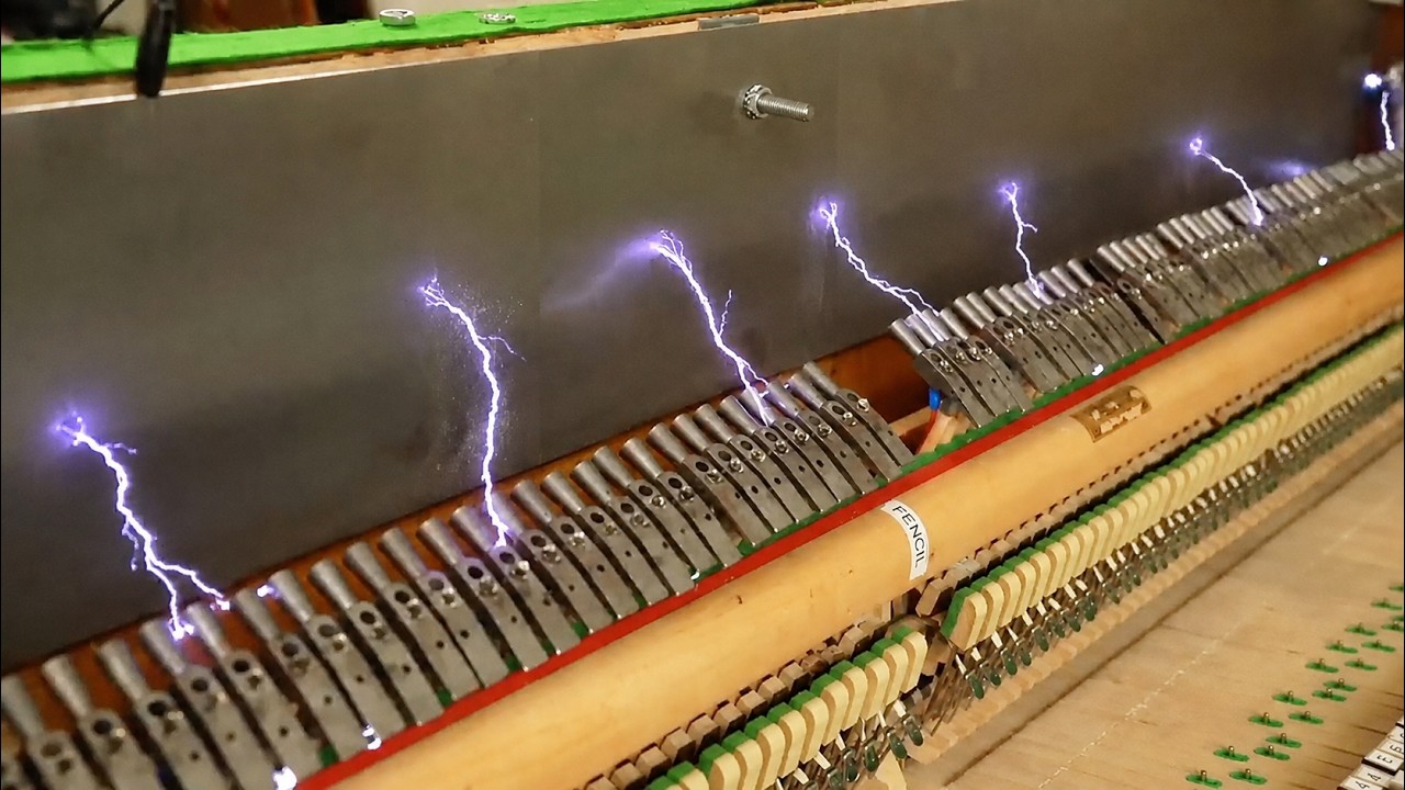 1 MILLION VOLT piano sounds UNREAL