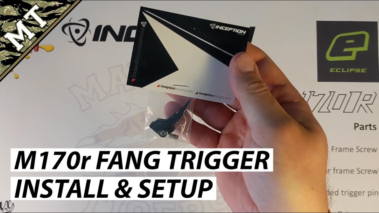 M170r Fang Trigger Install - Inception Designs Fang Tigger how to set up and tune
