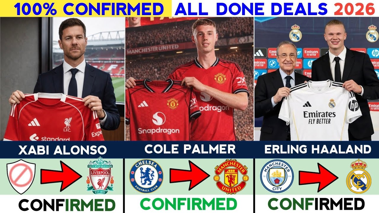 🚨 CONFIRMED DONE DEALS 2026: JÜRGEN KLOPP, ALVAREZ, NEVES, JACQUET, OSIMHEN | RUMOURS & TRANSFERS💥