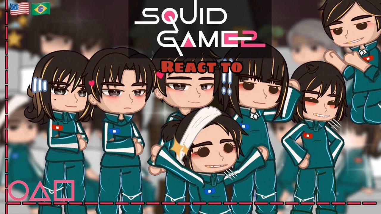 ( 🇧🇷🇺🇸 ) Squid Game 2 react to Future | 2x speed | Squid game 2 | Gi hun | Starzy Eeech