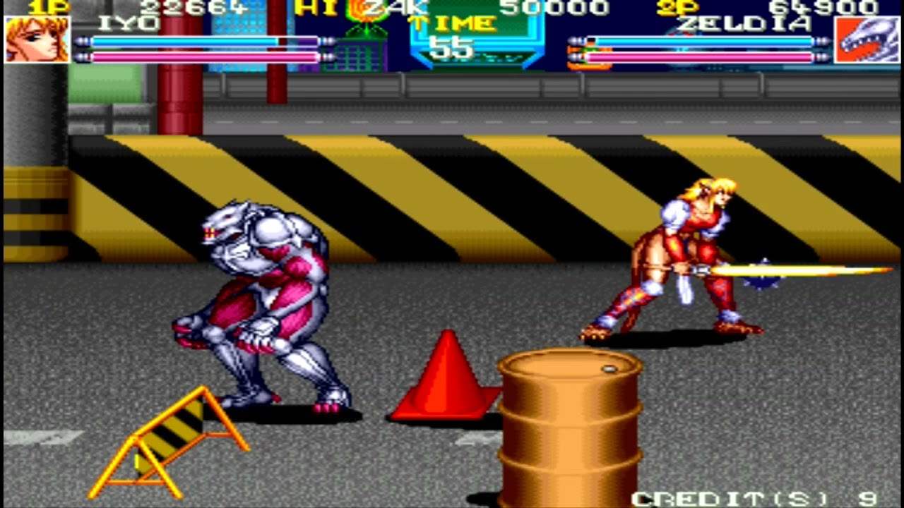 DENJINMAKAI(ARCADE) ПРОХОДИМ С НАСТЕЙ ЧАСТЬ 1