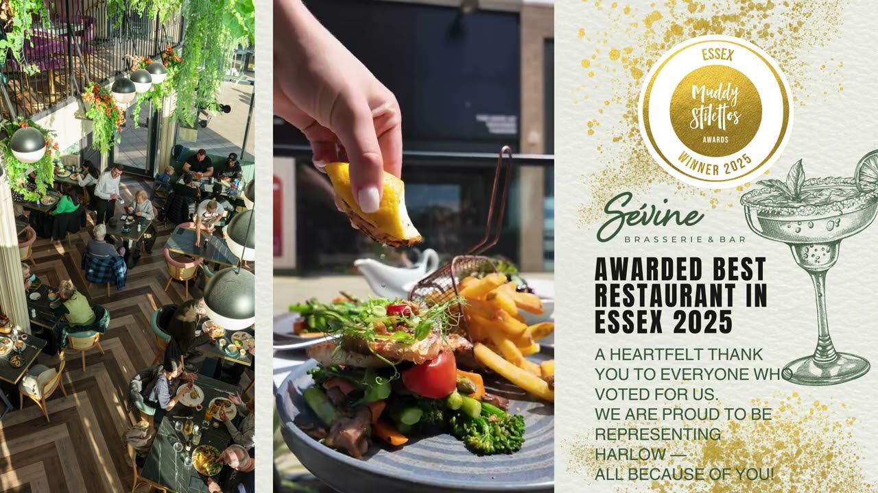S&eacute;vine Brasserie Wins Best Restaurant in Essex &ndash; Muddy Stilettos Awards 2025