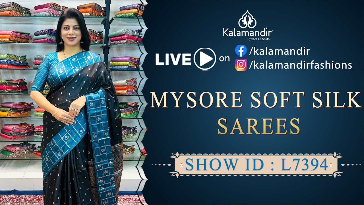 Mysore Soft Silk Sarees - Special Price | WhatsApp Number 9852 9852 99 | Kalamandir Sarees LIVE