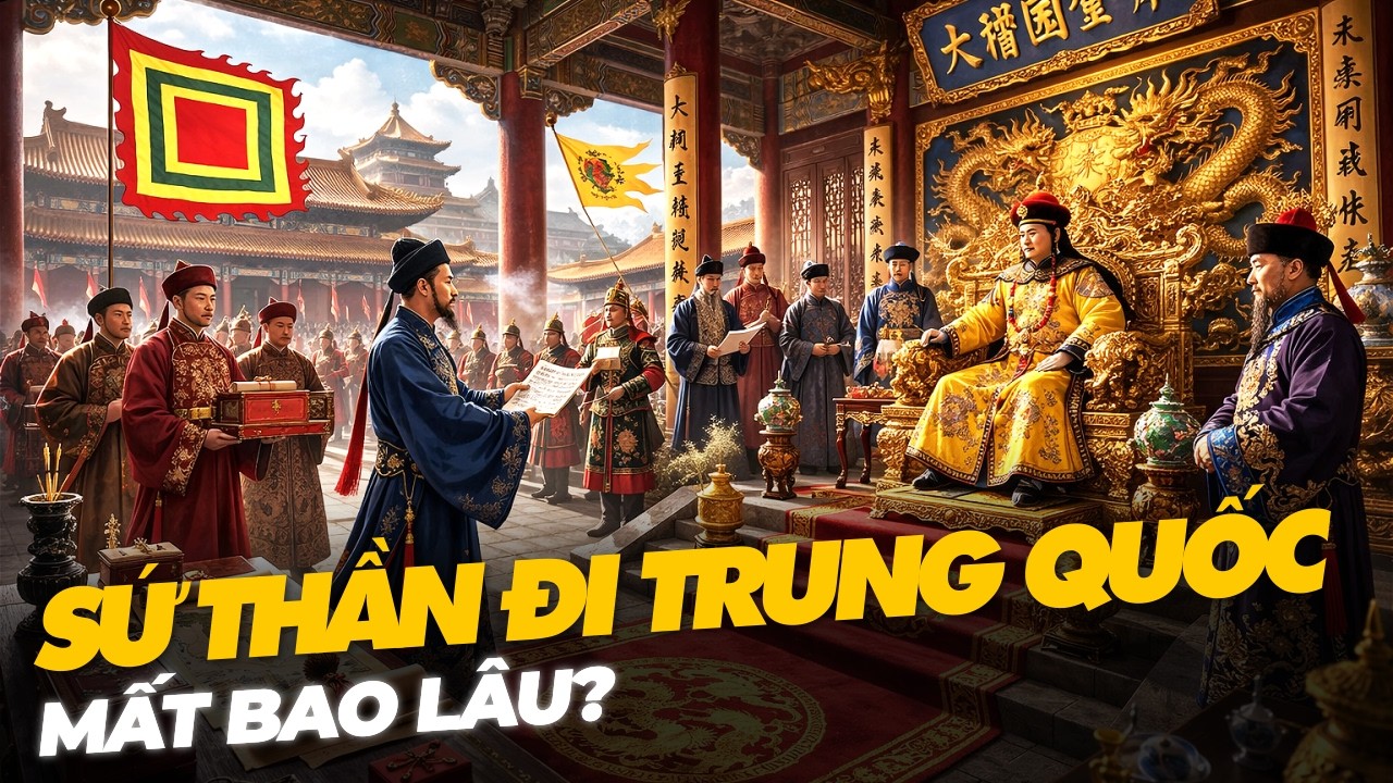 SỨ THẦN VIỆT NAM ĐI TRUNG QUỐC MẤT BAO LÂU?