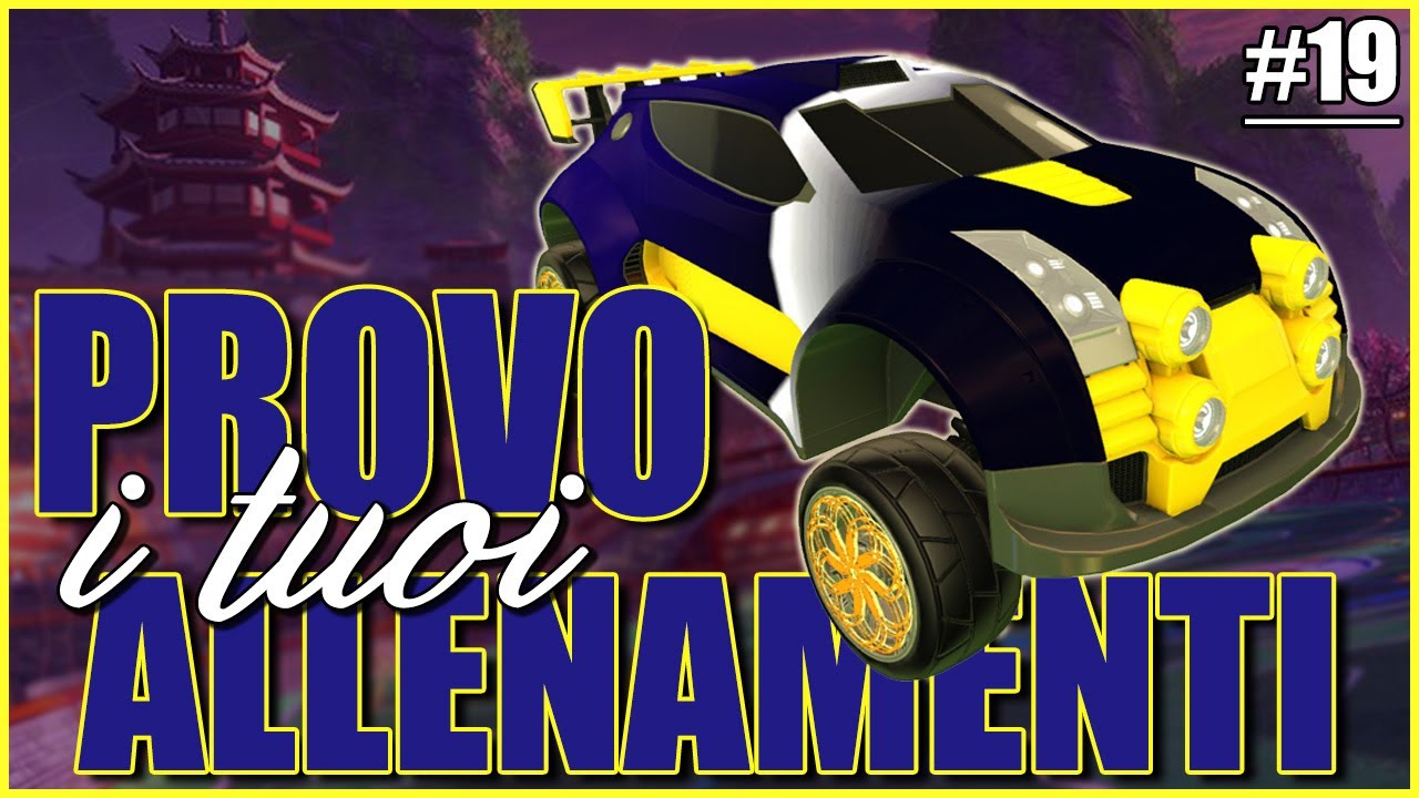 PROVO I VOSTRI ALLENAMENTI - Rocket League TRAINING ITA [#19]