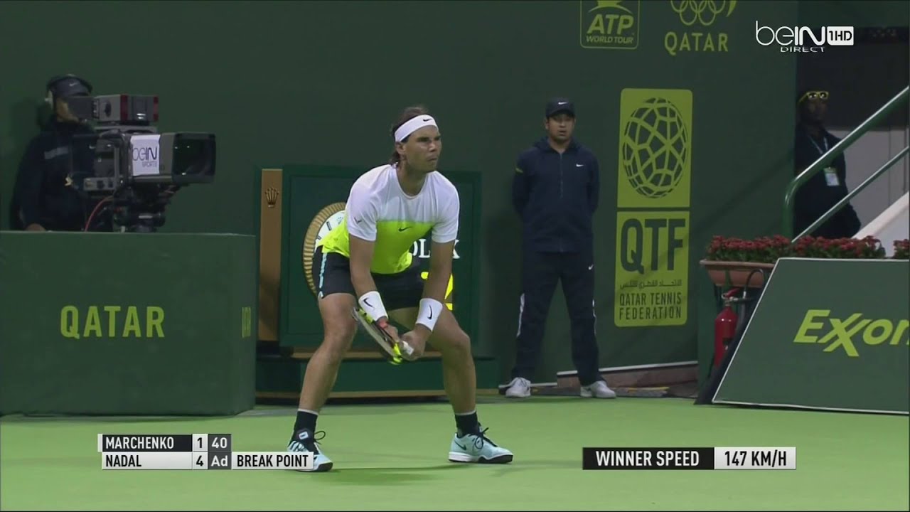 Doha Open 2016 : Rafael Nadal vs Illya Marchenko (1/2 Finale), Highlights HD