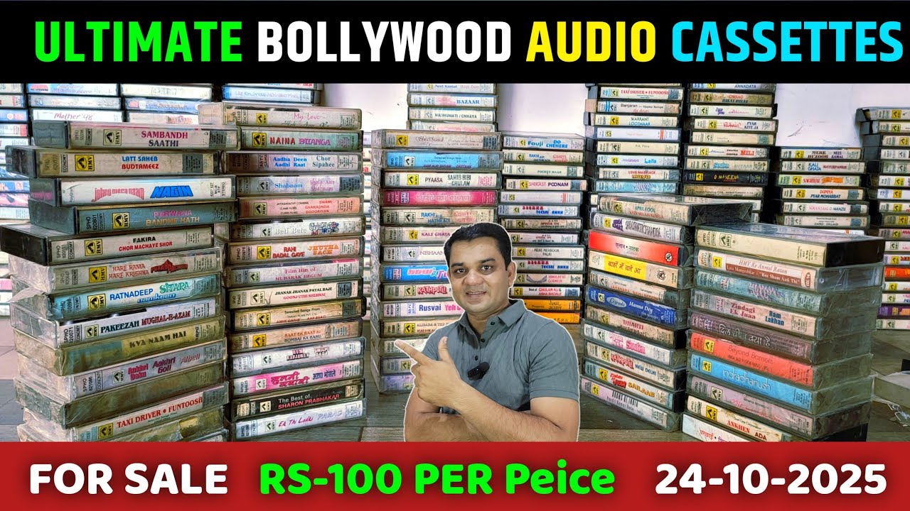 ULTIMATE BOLLYWOOD Audio Cassettes For Sale || RS -100 Per Cassette || Contect 9425634777
