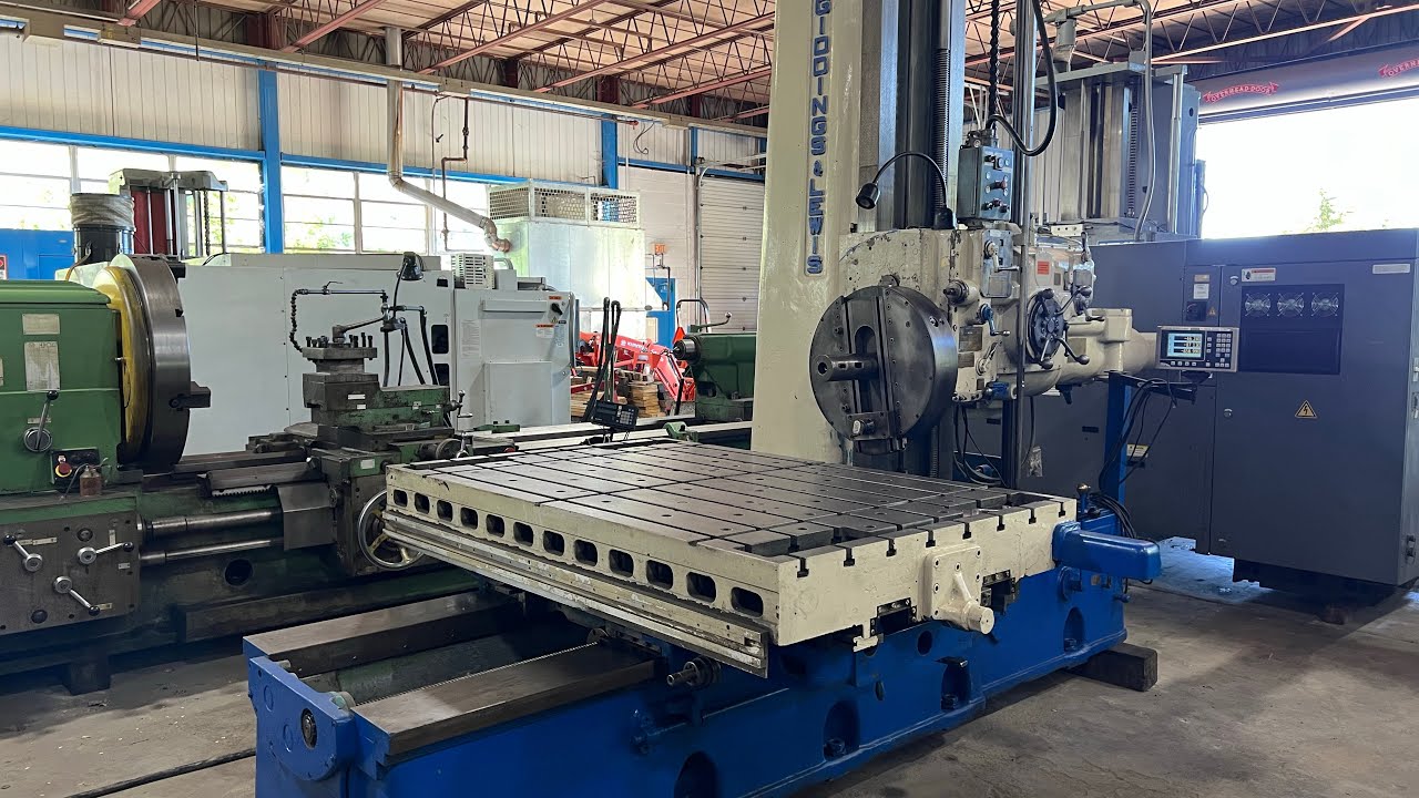 4” GIDDINGS & LEWIS 340T HBM Hardways Facing Head