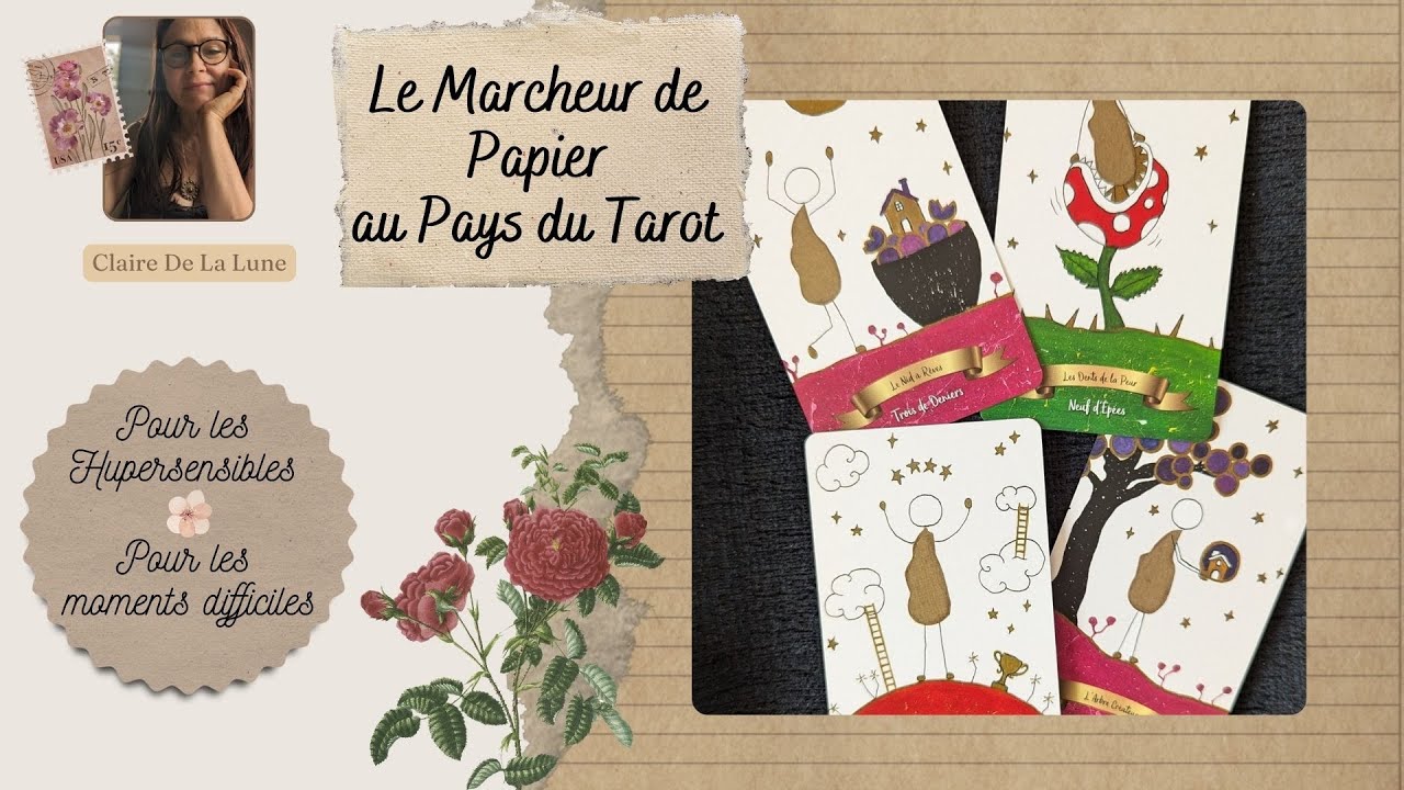 Le marcheur de papier au Pays du Tarot